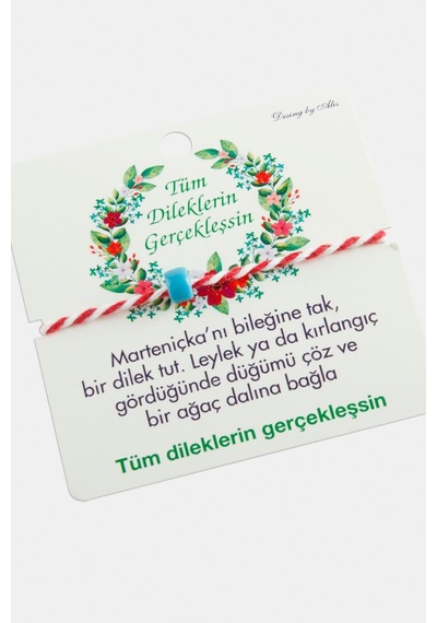 Hnrlıshp Marteniçka Bileklik Marteniçka Bileklik-mavi-1 Çok Renkli