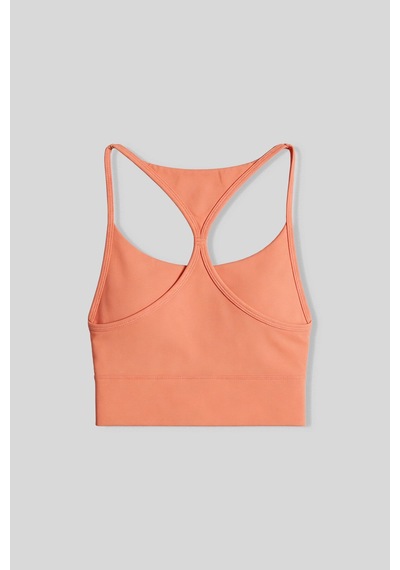 Tommy Life Mercan Standart Fit Baskılı Sırt Detaylı Kadın Spor Büstiyer - 97300