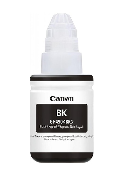 Canon GI-490 BK 0663C001 Şişe Mürekkep Kartuş Siyah