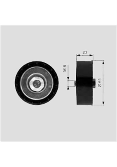 ORS PK6203-65X23 V KAYIŞ GERGİ RULMANI PALIO ALBEA LINEA DOBLO FI