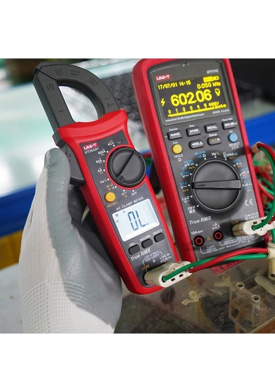 Unı-t Ut202a+ Pens Metre Profesyonel Dijital Ampermetre Pense Ncv Otomatik Aralığı Multimetre Pilsiz