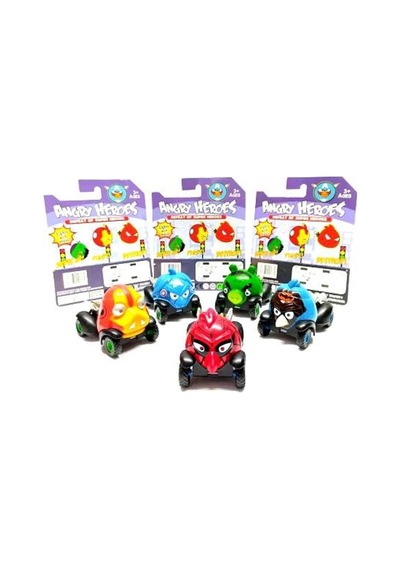 Angry Heros Beşli Sinirli Super Kahraman Karakter Sesli Araba he