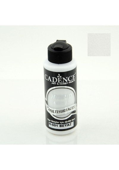 Cadence H-001 Hybrid Multisurface Akrilik Boya 120 ML Beyaz