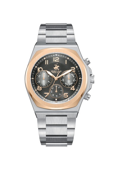 Beverly Hılls Polo Club Bp3777x.360 Erkek Kol Saati Gümüş