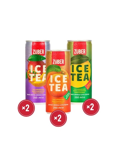 Züber Karma Ice Tea Paketi 250ml X 6 Adet