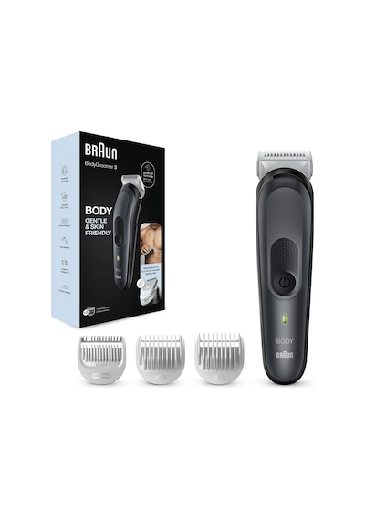 Braun BodyGroomer 3 BG 3350 SkinShield Teknolojisi 3 Ek Parçalı Vücut Bakım Seti