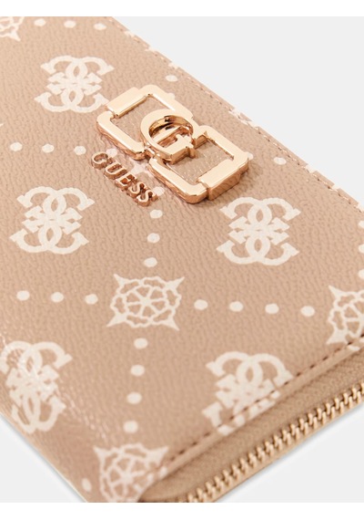 Guess Emelie Logo Kadın Cüzdan Swgp9928140 Bej
