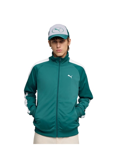 692462-41 Puma Ess T7 Poly Track Jacket Erkek Ceket Yeşil 692462-41 Yeşil
