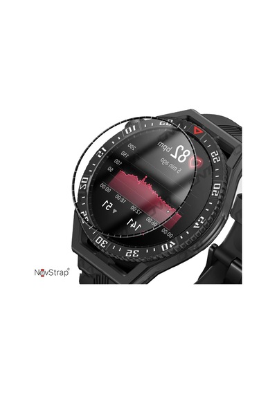 Novstrap Huawei Watch Gt3 Se İle Uyumlu Ekran Koruyucu Nano Esnek Cam Tam Kaplayan Ppm