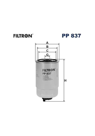 Yakıt Filtresi - Fiat Panda, Ducato, Tipo, Talento, Croma, Fiorino, Uno, Marea, 127, Palio, Ritmo, Tempra, Regata, Siena, Duna, 147, Elba, Egea, Sand