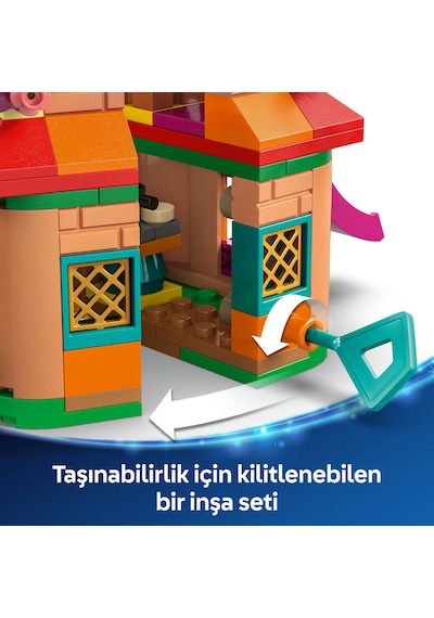 LEGO® ǀ Disney Mini Enkanto Evi 43261 - 5 Yaş ve Üzeri Prenses Seven Çocuklar için Yaratıcı Oyuncak Yapım Seti (186 Parça)