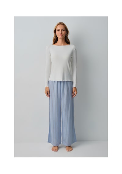 Suwen Freya Pijama Takımı Wsh105101191196 Mavi