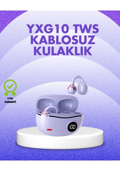 Yxg10 Kablosuz Kulaklık Bluetooth 5.4 Dokunmatik Led Ekranlı Şarj Kutusu Mh-hs2183-8845