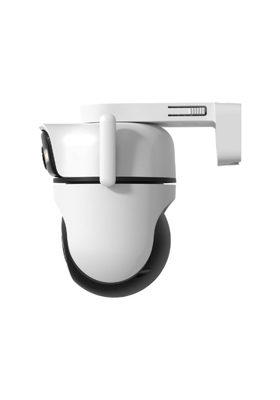 C545d 2k Çift Lensli Dış Mekan Güvenlik Kamerası 165 Geniş Açı + Telefoto Lens Ip66 Aı Takip Renkli Gece Görüşü Ethernet Bağlantı İki Yönlü Ses Yerel & Bulut Depolama
