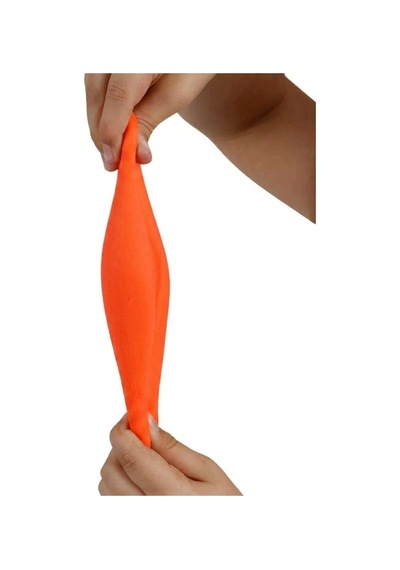 Stretchy Dough Ball - Stres Giderici Esnek Oyun Hamuru Topu - Turuncu