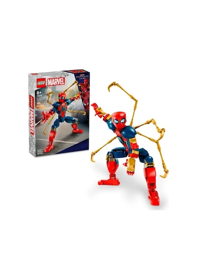 LEGO® Iron Örümcek Adam 76298 8+ Yaratıcı Oyuncak Yapım Seti - 303 Parça