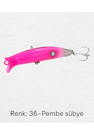 Ege Fish V Gaga 92 Mm 15.5 Gr Maket Balık 22 Pembe Sübye
