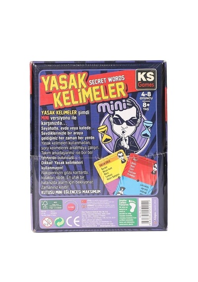 Ks Games Mini Yasak Kelimeler Kutu Oyunu