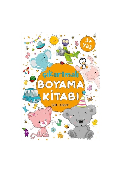 Çıkartmalı Boyama Kitabı / 3 Yaş +