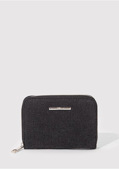 Mavi - Antrasit Denim Cüzdan 1912206-88035 Gri