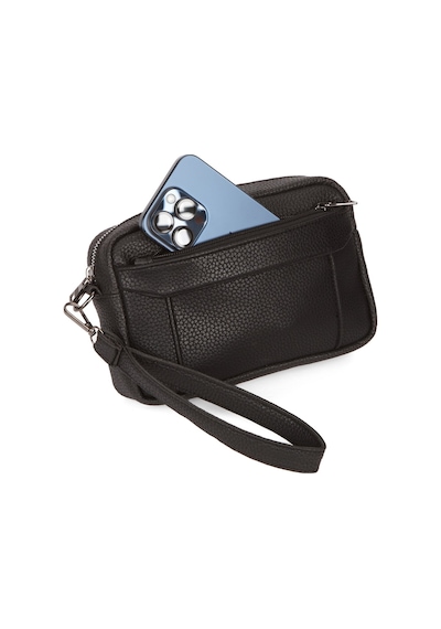 Newish Polo Erkek El Askılı Portföy Clutch El Çantası New256 - Siyah