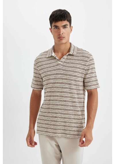 DeFacto Regular Fit Kısa Kollu Triko Polo Tişört D4818AX24SMBN319
