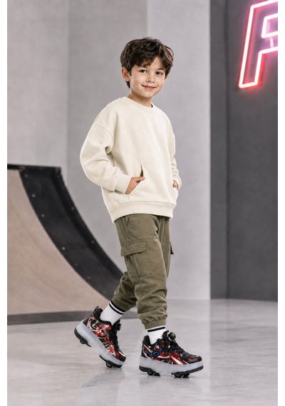 FAST STEP Erkek Çocuk Sneaker Ayakkabı 598xea9626 Siyah