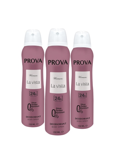 Prova La Vista Kadın Deodorant 3 x 150 ML