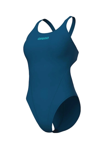 Arena Swim Tech Solid Kadın Yüzücü Mayosu 004763600 Mavi