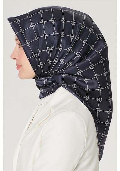 Armine Özel Nostalji Serisi Twill İpek Eşarp Modelleri 8555D-15