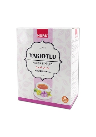Nurs Yakıotlu Karışık Bitki Süzen Poşet Çay 42'li