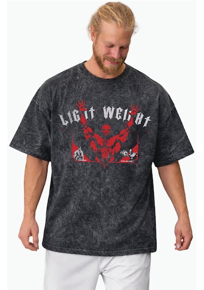 Light Weight Ronnie Coleman Fitness Bodybuilding Baskılı Unisex O Siyah