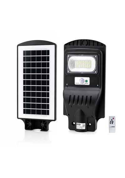 100w - 6500k Solar - Güneş Enerjili Sokak Lambası - Armatür Sensörlü Bahçe-balkon-sokak Ars-348964 5250