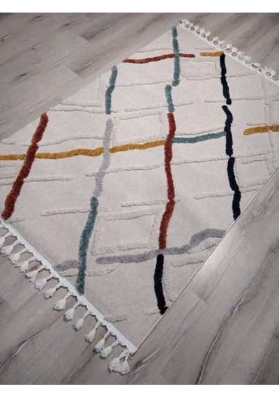 Eko Halı Terazzo Trz03 Multy Iskandinav Halı 120X180 Cm