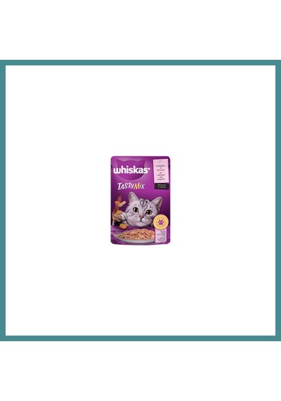 Whiskas Pouch Tastymix Sos İçinde Somonlu Ve Havuçlu Yetişkin Kedi Konservesi 85 Gr Mac