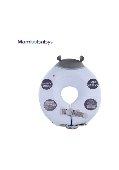Mambobaby Boyun Destekli Yüzme Simidi - Mavi Uğur Böceği