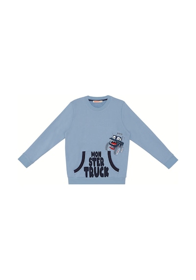 Denokids Monster Truck Erkek Çocuk Eşofman Takım Renkli Çok Renkli