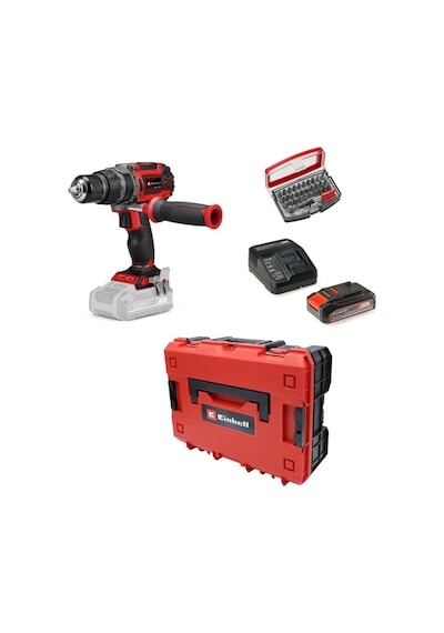 Einhell TP-CD 18/60 Li-ı Bl Solo +1 x 2.5 Ah Akü Ve 32 Parça Bits Uç Seti Çantalı