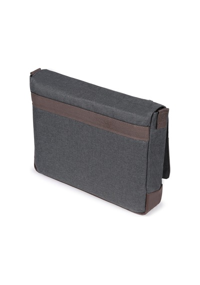Strong Bag Strong 15.6 İnch Laptop Bölmeli Omuz Askılı Postacı Çantası Kft03 Füme Çok Renkli