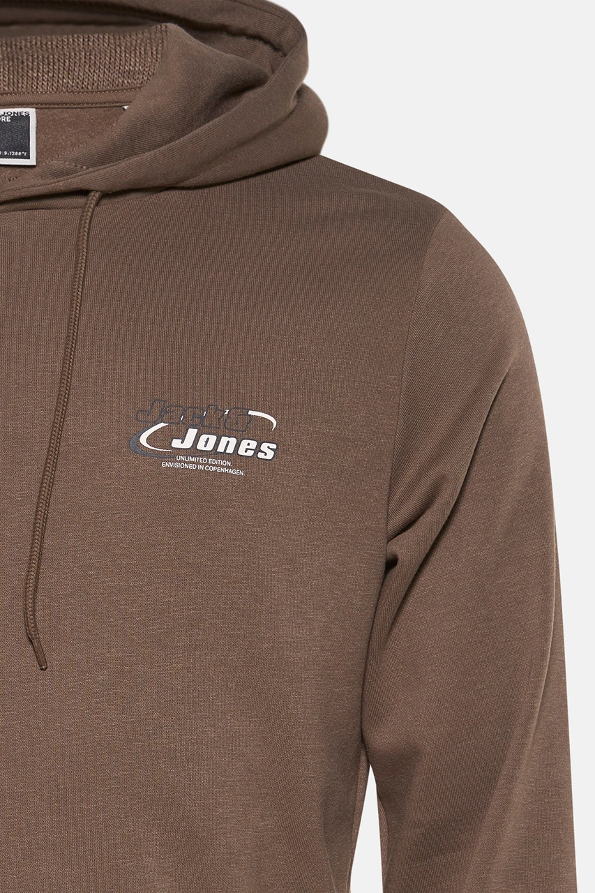 Jack & Jones Erkek Sweat 12284472 Kahve Kahve