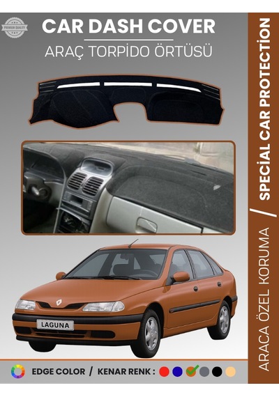 Renault Laguna 1 1994-2001 Torpido Örtüsü Ön Göğüs Koruma Torpido Koruma Araca Özel Tam Uyum - 641 Stiloto