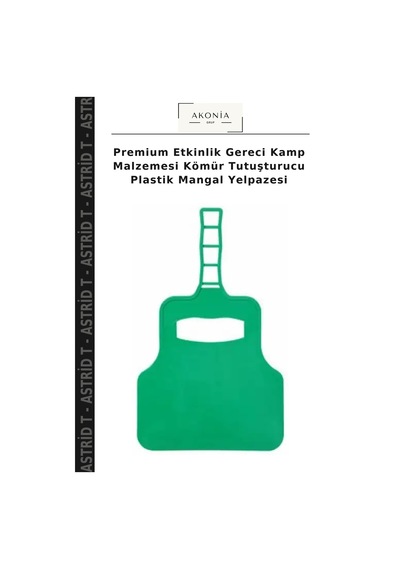 Premium Etkinlik Gereci Kamp Malzemesi Kömür Tutuşturucu Plastik Mangal Yelpazesi