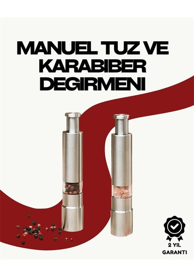 Hafif Ve Kompakt, Taşınabilir Baharat Öğütücü - Mutfak Ve Masa İçin Diğer