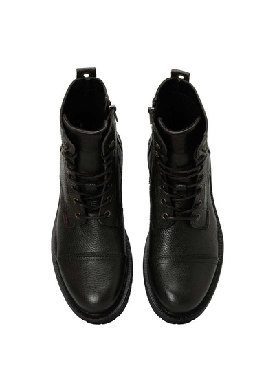 Lumberjack Jack 4pr Kahve Hakiki Deri Comfort Casual Erkek Deri Bot Kahve