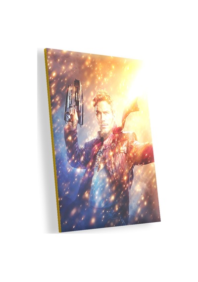 Cakasepetim Star Lord Chris Pratt Ahşap Mdf Tablo