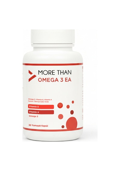 More Than Omega 3 EA Takviye Edici Gıda 30 Yumuşak Kapsül