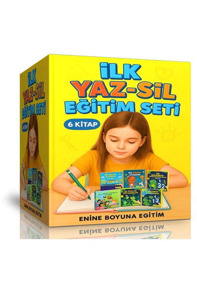 İlk Yaz Sil Eğitim Seti 6 Kitap