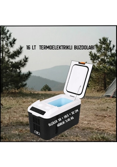 Uyguna-yakala 16 Lt Termoelektrikli Buzdolabı-erm.256 Çok Renkli