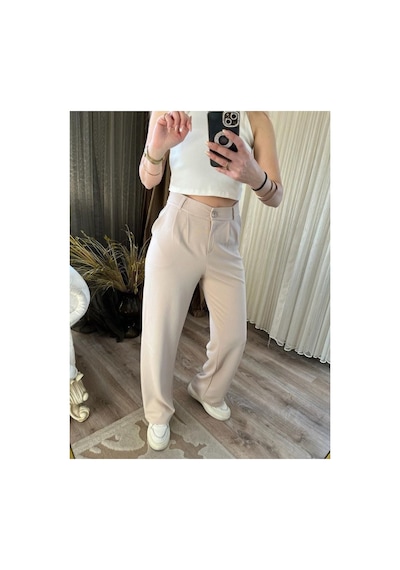 Çınar Boutique Bol Paça Pantolon Taş Taş