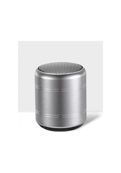 Mini Alüminyum Tws Kablosuz Bluetooth Hoparlör Yuvarlak Metal Tasarım, Yüksek Bas Ve Taşınabilir Ö